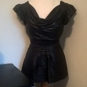 Bebe Peplum Top